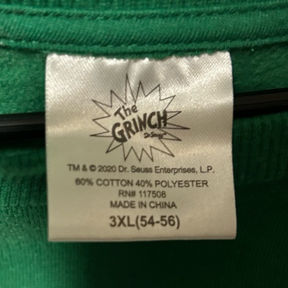 The Grinch Sweatshirt Size 3XL - Picture 2 of 2